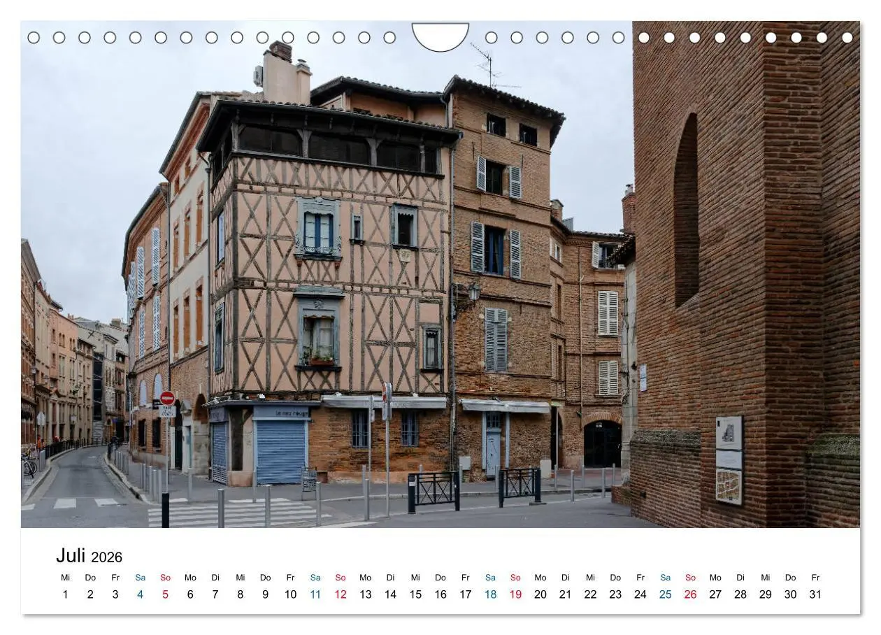 Bild: 9783457824412 | Frankreichs große Städte - Toulouse (Wandkalender 2026 DIN A4...