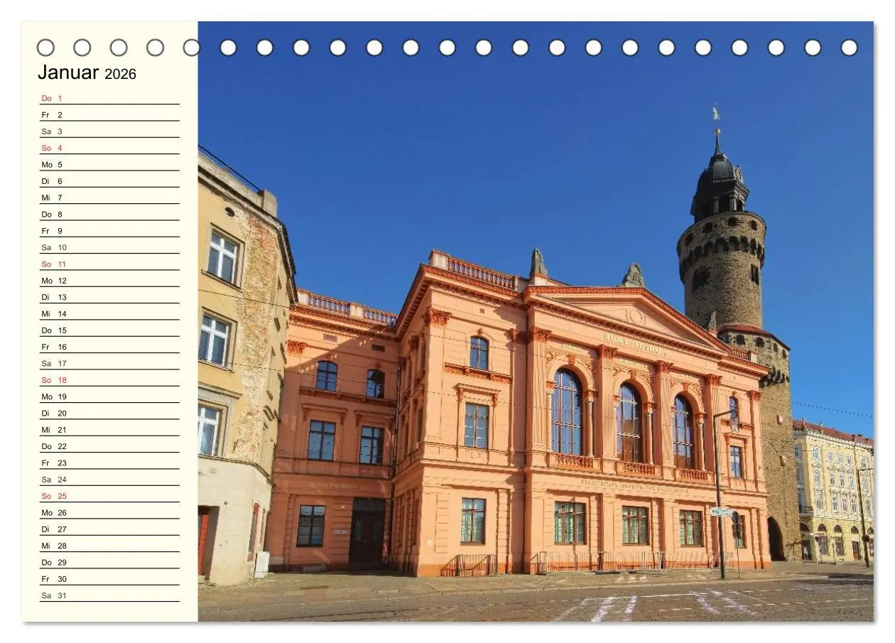 Bild: 9783457994412 | Görlitz - Die Perle Niederschlesiens (Tischkalender 2026 DIN A5...