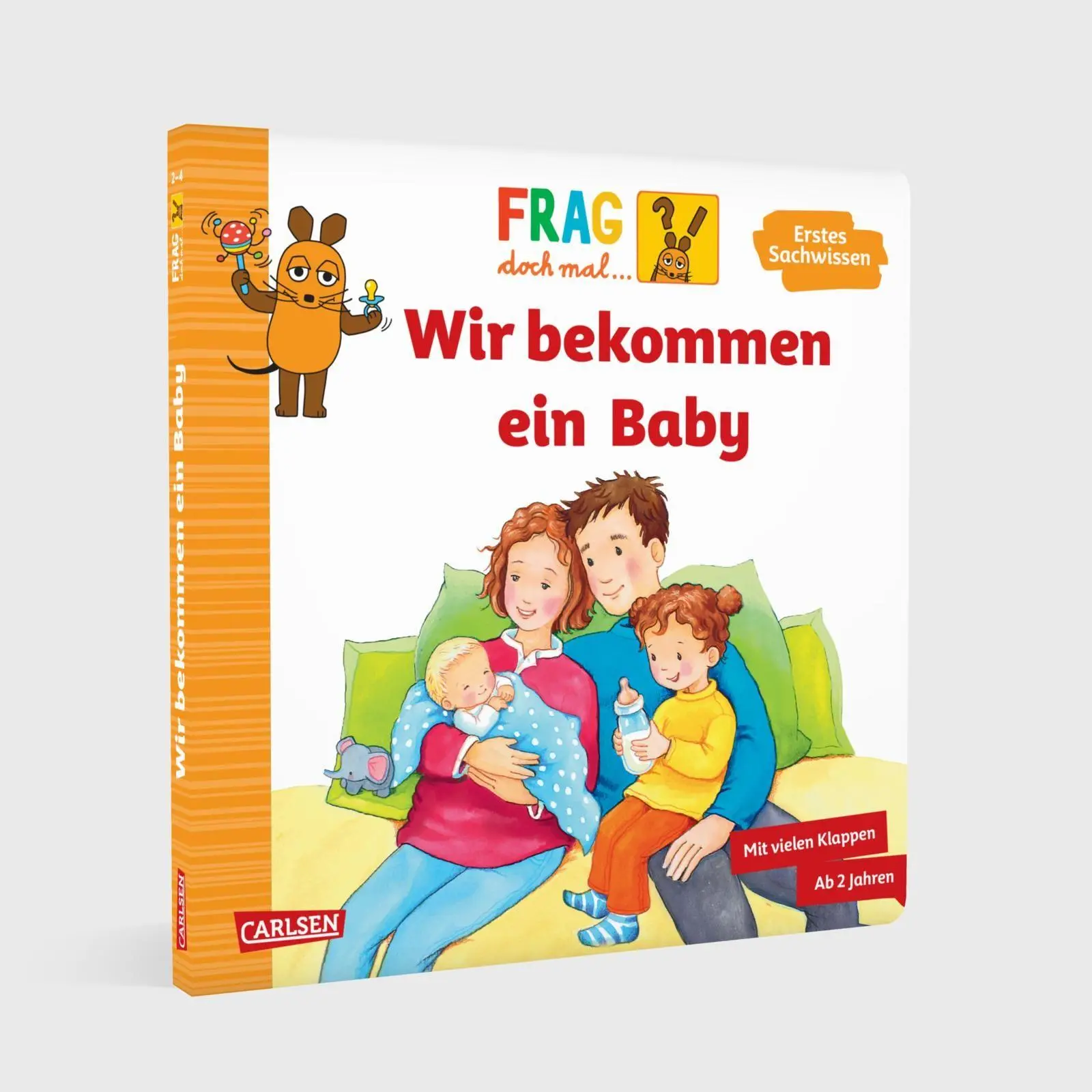 Bild: 9783551254412 | Frag doch mal ... die Maus: Wir bekommen ein Baby | Erstes Sachwissen