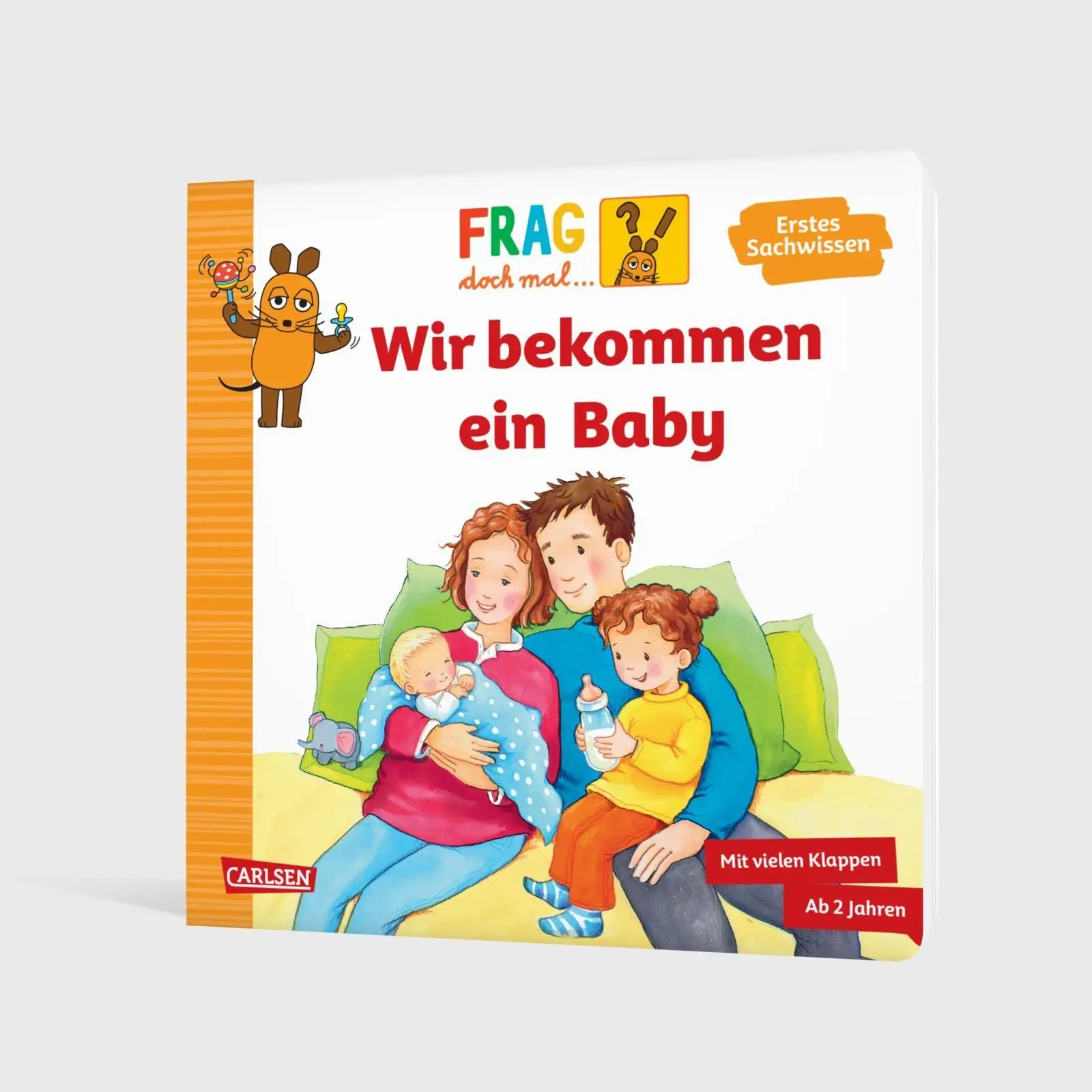 Bild: 9783551254412 | Frag doch mal ... die Maus: Wir bekommen ein Baby | Erstes Sachwissen