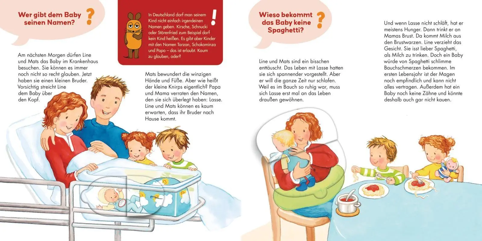 Bild: 9783551254412 | Frag doch mal ... die Maus: Wir bekommen ein Baby | Erstes Sachwissen