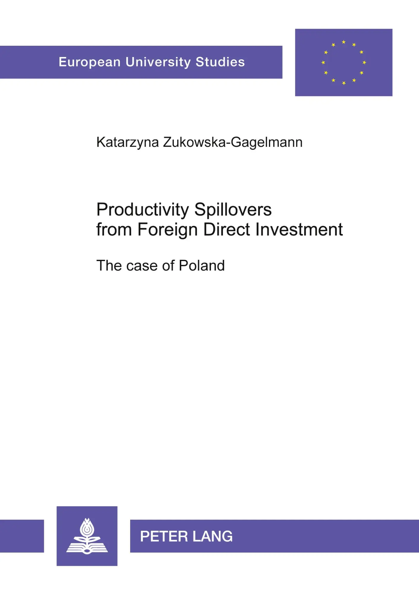 Cover: 9783631374412 | Productivity Spillovers from Foreign Direct Investment | Taschenbuch