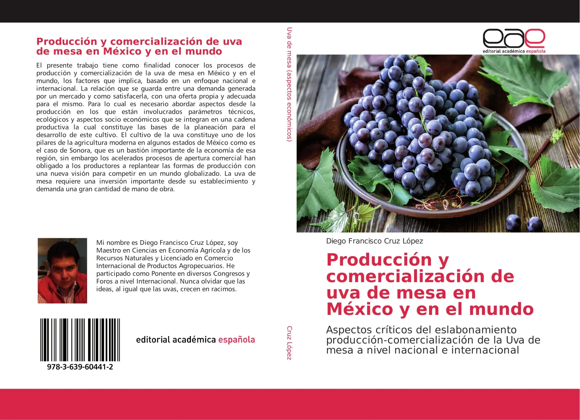 Cover: 9783639604412 | Producción y comercialización de uva de mesa en México y en el mundo