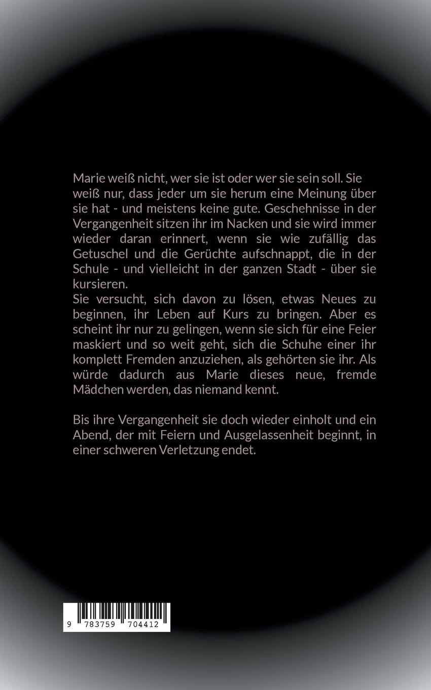 Rückseite: 9783759704412 | In den Schuhen eines fremden Mädchens | Alex Marongue | Taschenbuch