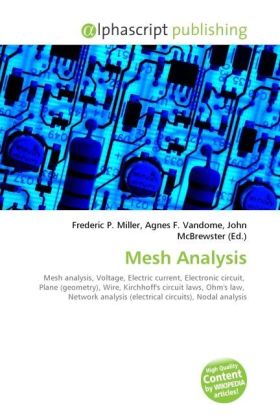 Mesh Analysis | Frederic P. Miller (u. a.) | Taschenbuch | Englisch | Alphascript Publishing | EAN 9786130274412 - Miller, Frederic P.