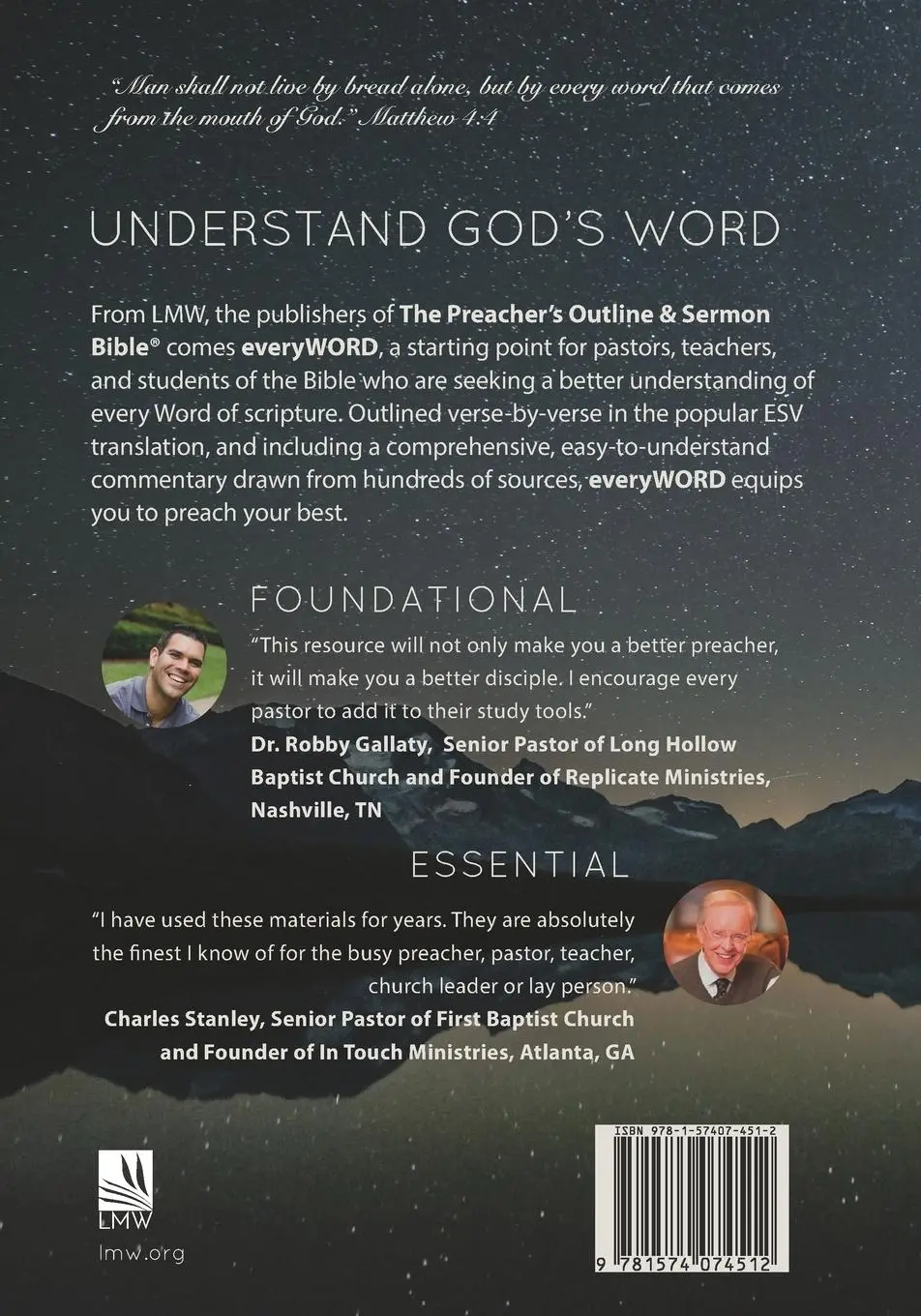 Rückseite: 9781574074512 | everyWORD | Mark | Leadership Ministries Worldwide | Taschenbuch