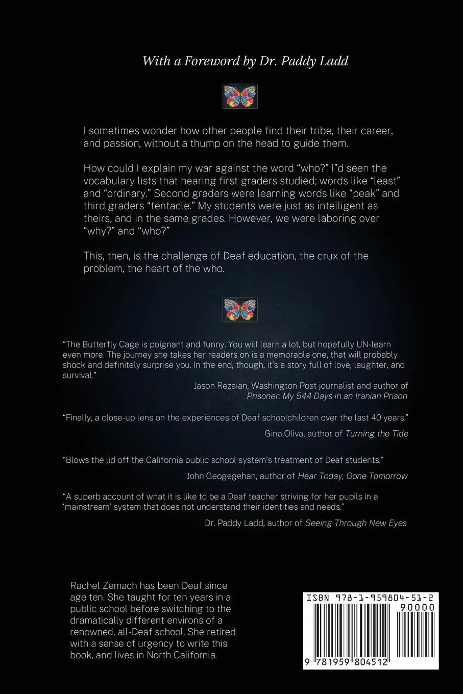 Rückseite: 9781959804512 | The Butterfly Cage | Rachel Zemach | Taschenbuch | Englisch | 2023