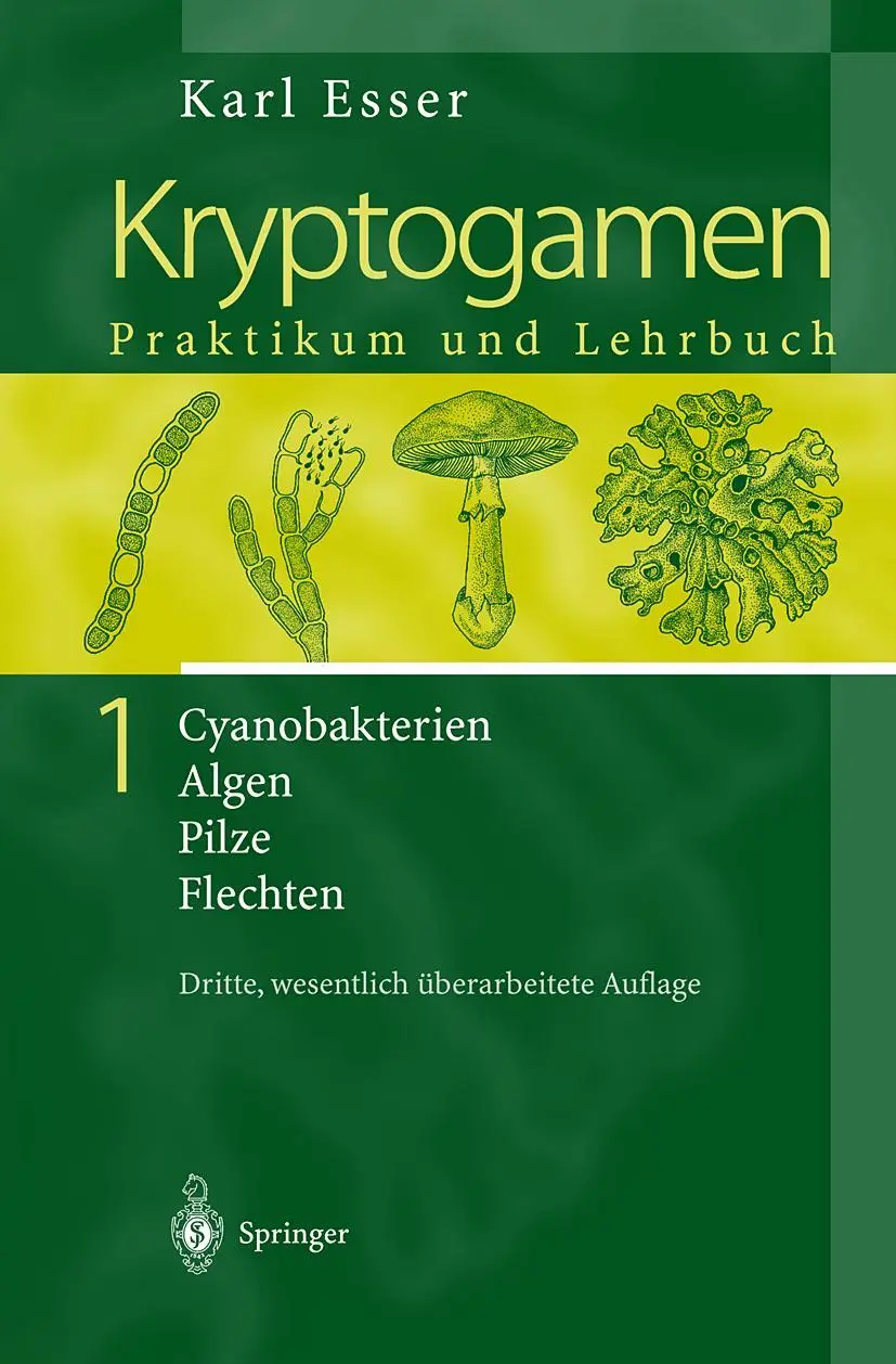 Cover: 9783540664512 | Kryptogamen 1 | Karl Esser | Buch | Einband - fest (Hardcover) | 2000 Cover: 9783540664512 | Kryptogamen 1 | Karl Esser | Buch | Einband - fest (Hardcover) | 2000