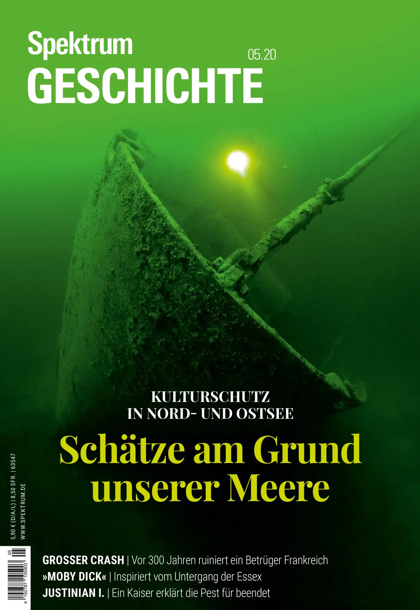 Cover: 9783958924512 | Spektrum Geschichte - Schätze am Grund unserer Meere | Wissenschaft