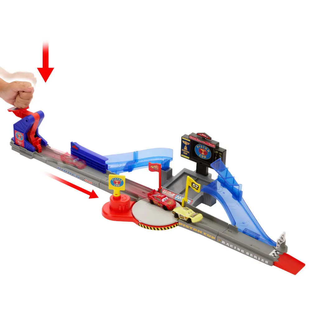 Bild: 194735334612 | Disney Pixar Cars 2-in-1 Piston Cup | Fensterkarton | JHL42 | Deutsch