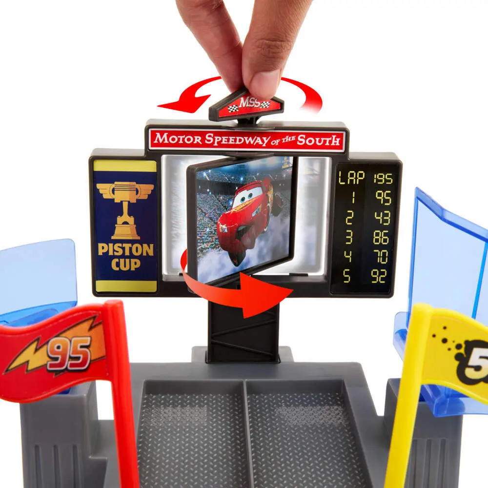 Bild: 194735334612 | Disney Pixar Cars 2-in-1 Piston Cup | Fensterkarton | JHL42 | Deutsch