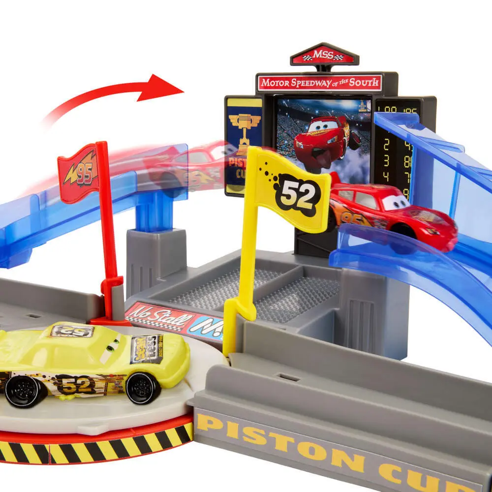 Bild: 194735334612 | Disney Pixar Cars 2-in-1 Piston Cup | Fensterkarton | JHL42 | Deutsch