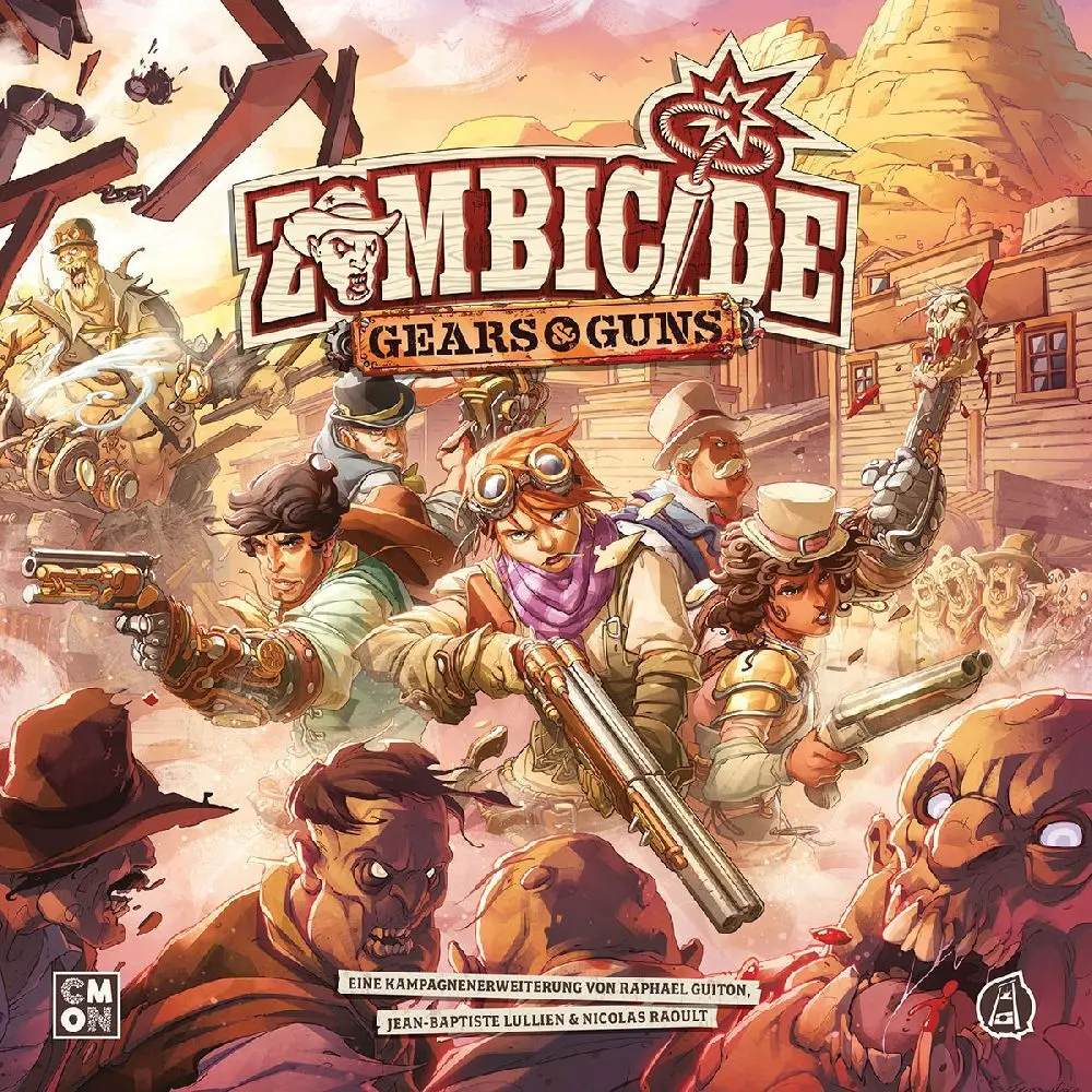 Cover: 4015566604612 | Zombicide: Undead or Alive - Gears &amp; Guns | Raphael Guiton (u. a.)