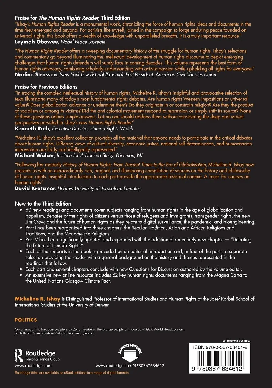 Rückseite: 9780367634612 | The Human Rights Reader | Micheline R. Ishay | Taschenbuch | Englisch