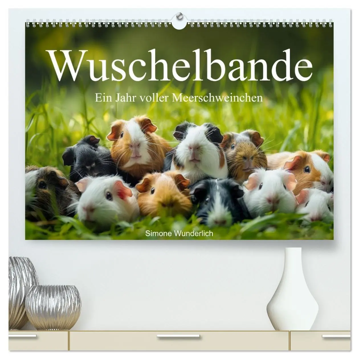Cover: 9783457424612 | Wuschelbande - Ein Jahr voller Meerschweinchen (hochwertiger...