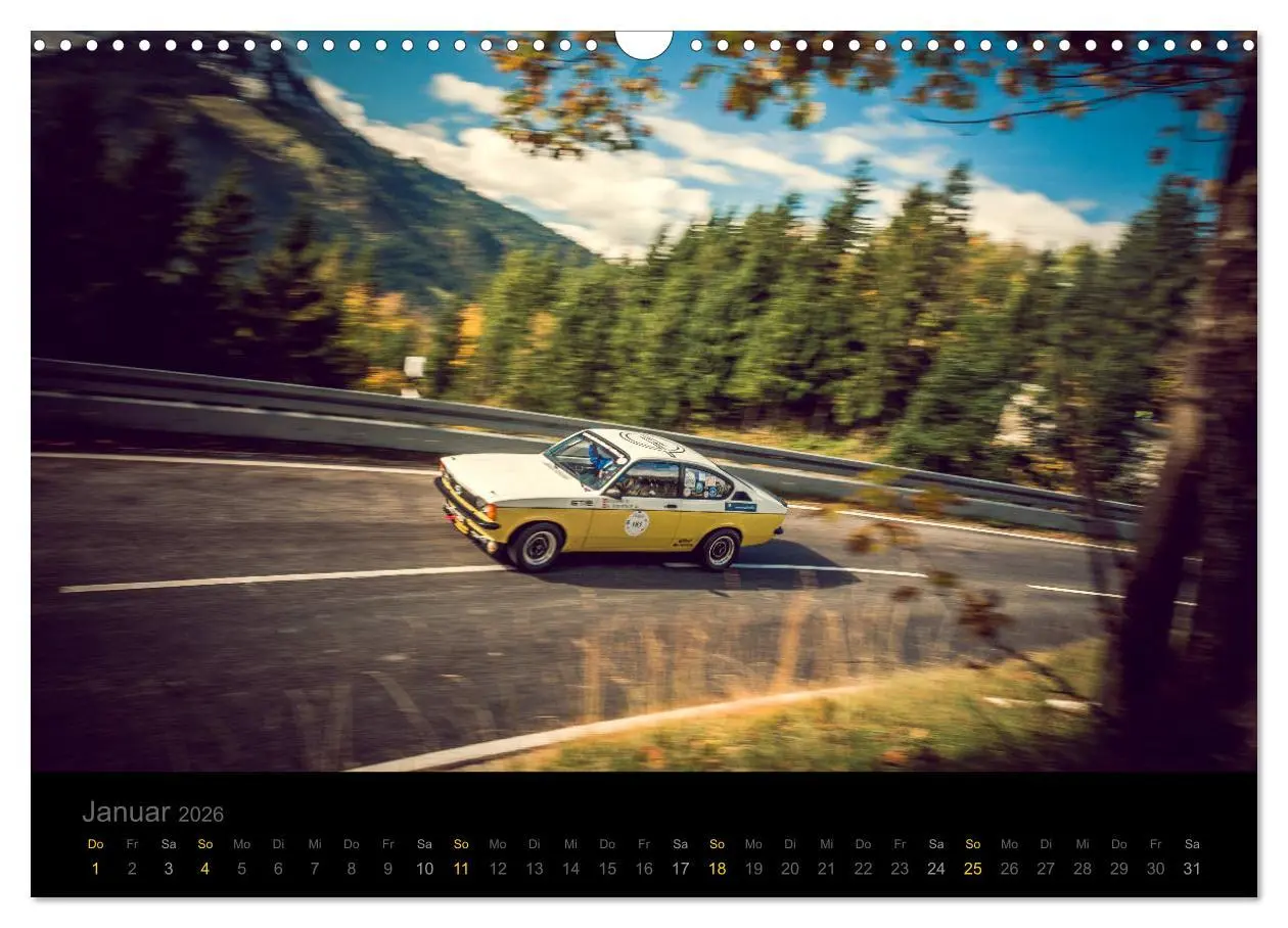 Bild: 9783457734612 | Schnelle Opel (Wandkalender 2026 DIN A3 quer), CALVENDO Monatskalender