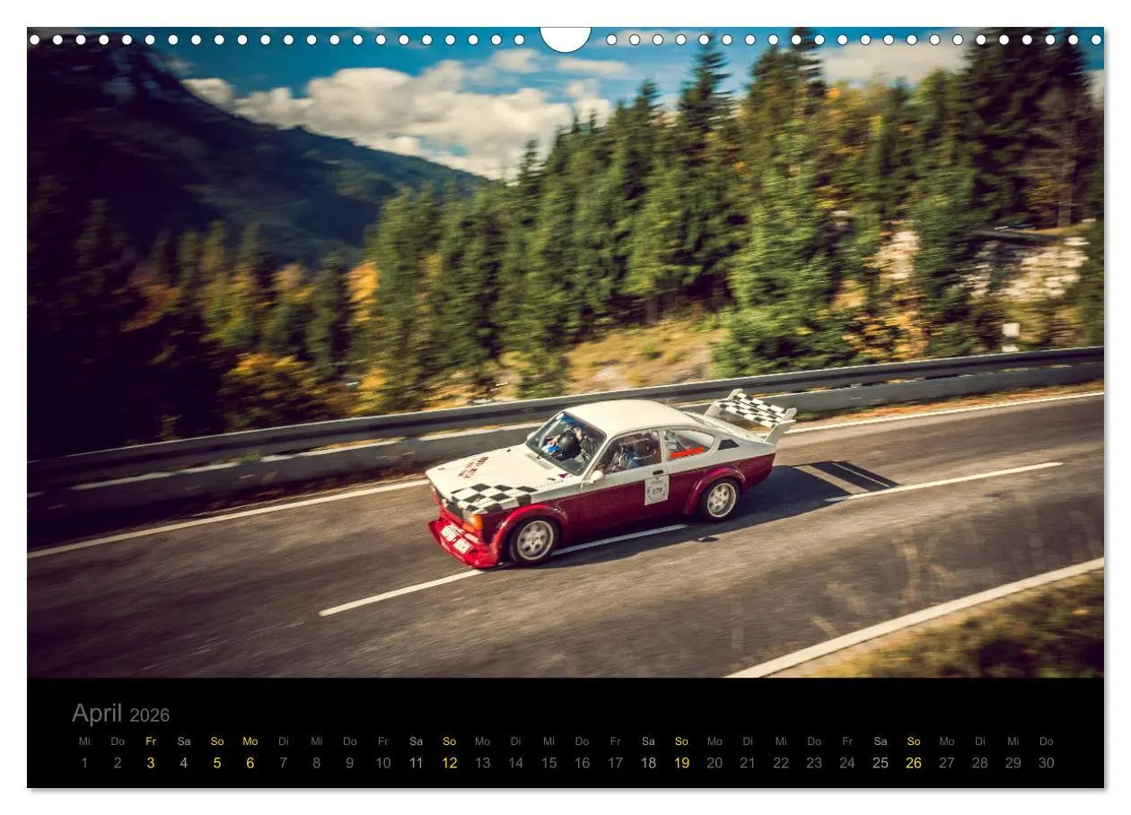Bild: 9783457734612 | Schnelle Opel (Wandkalender 2026 DIN A3 quer), CALVENDO Monatskalender