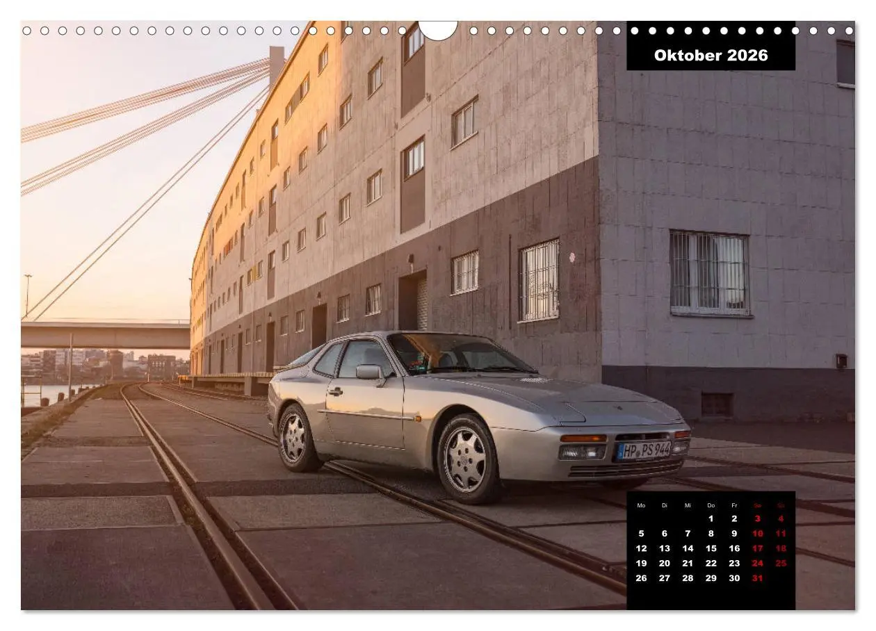 Bild: 9783457804612 | ´89 Porsche 944 S2 (Wandkalender 2026 DIN A3 quer), CALVENDO...