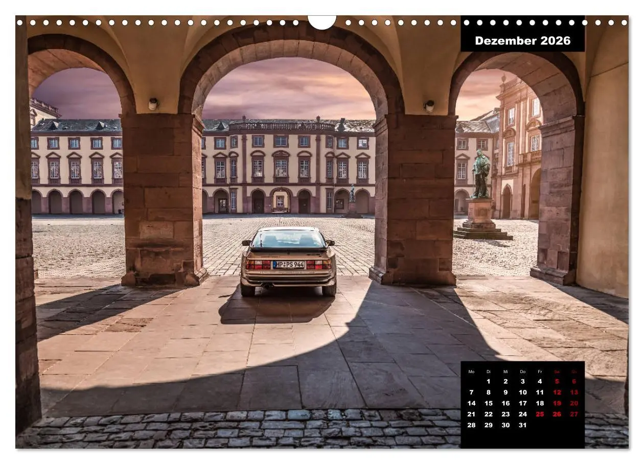 Bild: 9783457804612 | ´89 Porsche 944 S2 (Wandkalender 2026 DIN A3 quer), CALVENDO...