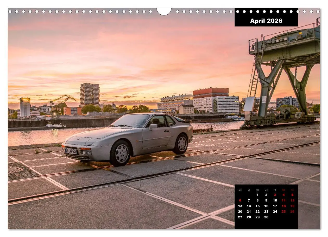 Bild: 9783457804612 | ´89 Porsche 944 S2 (Wandkalender 2026 DIN A3 quer), CALVENDO...