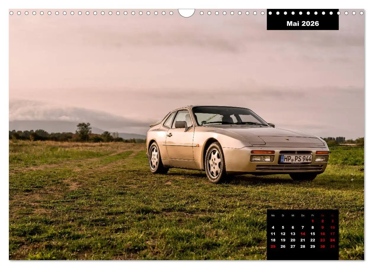 Bild: 9783457804612 | ´89 Porsche 944 S2 (Wandkalender 2026 DIN A3 quer), CALVENDO...