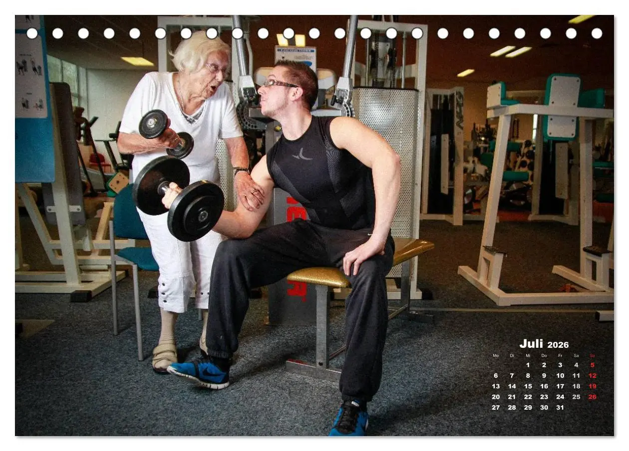 Bild: 9783516134612 | "Schönheit im Alter" - Fit und Aktiv (Tischkalender 2026 DIN A5...