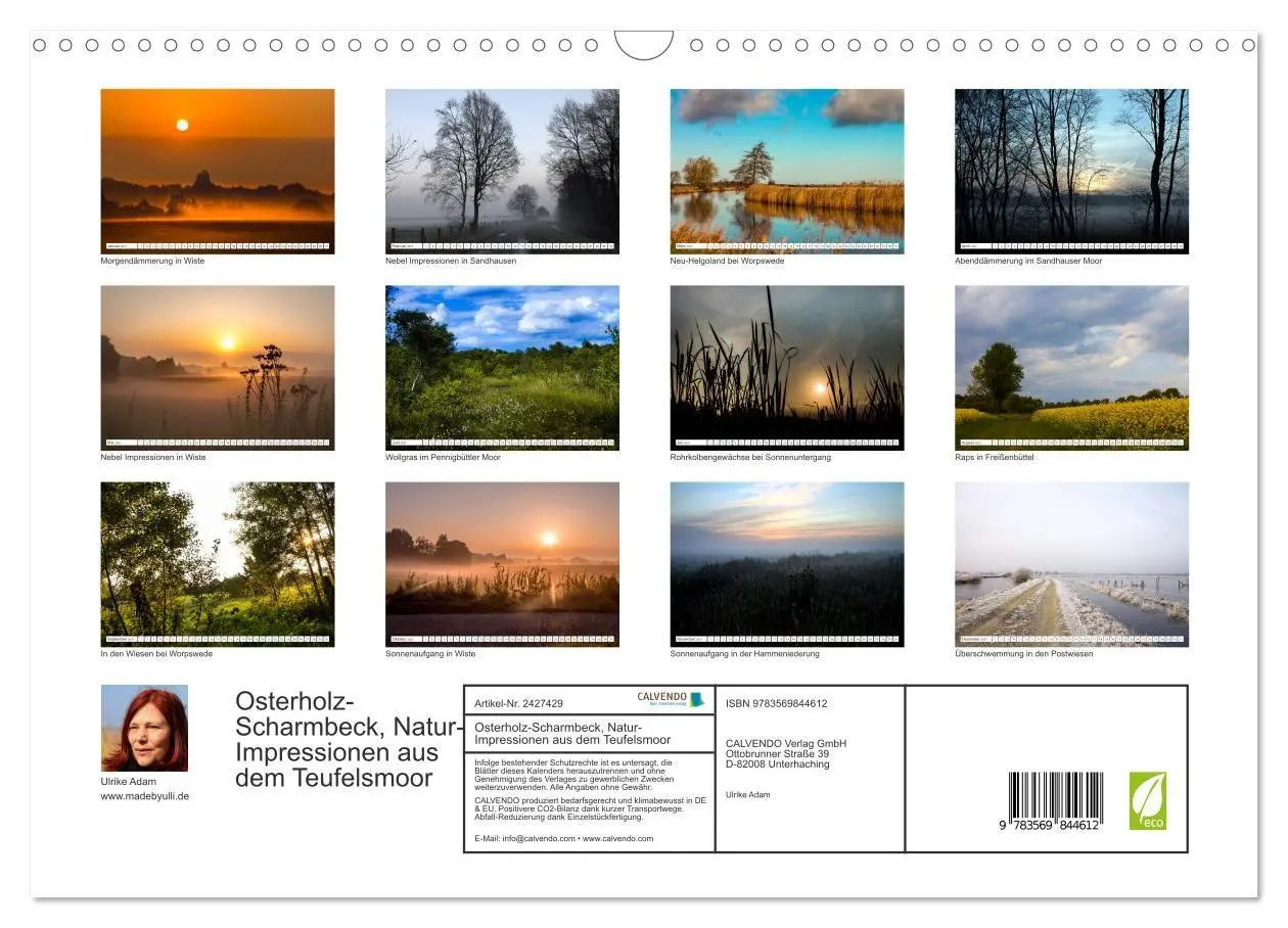Bild: 9783569844612 | Osterholz-Scharmbeck, Natur-Impressionen aus dem Teufelsmoor...