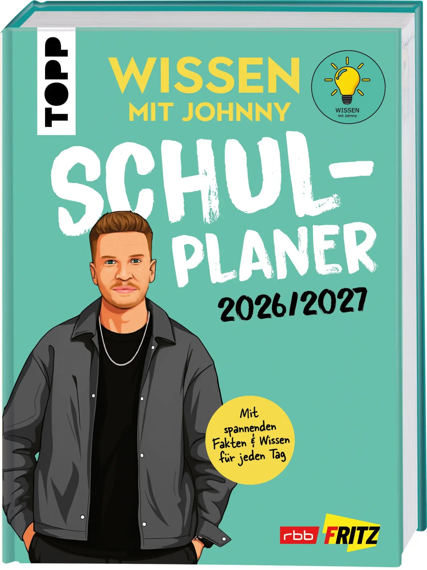 Cover: 9783735854612 | Wissen mit Johnny: Schulplaner 2026/2027 | Wissen mit Johnny | Buch