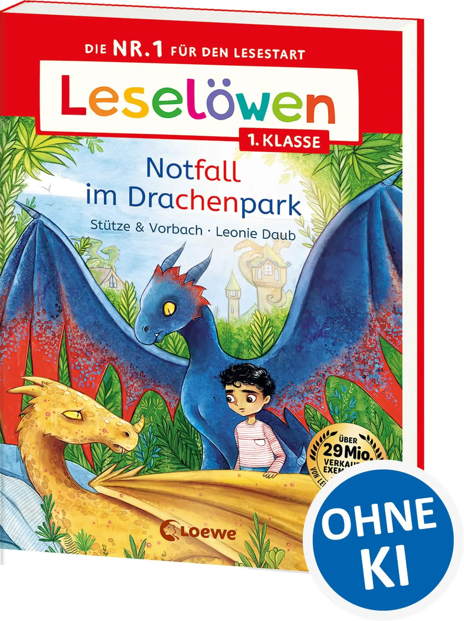 Cover: 9783743224612 | Leselöwen 1. Klasse - Notfall im Drachenpark | Stütze &amp; Vorbach | Buch
