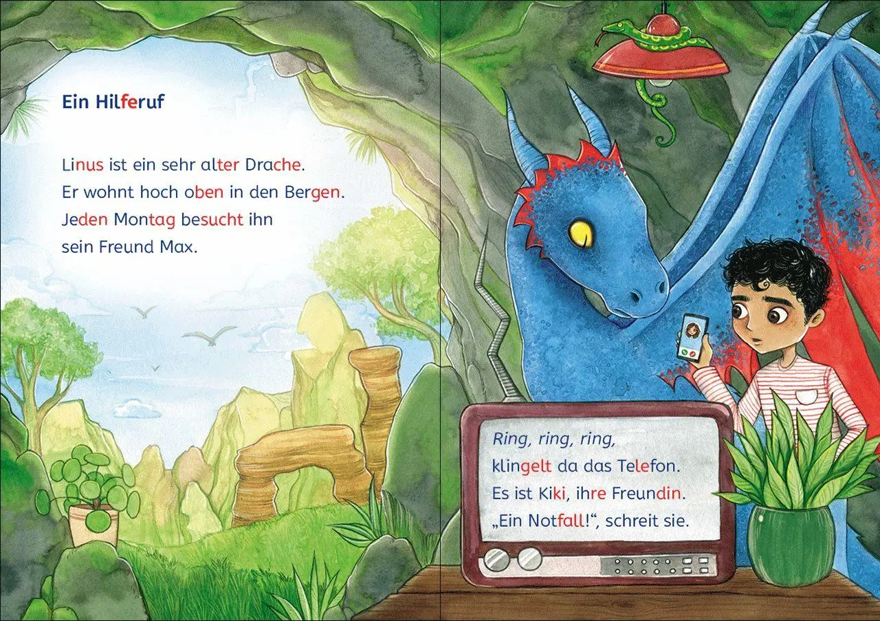Bild: 9783743224612 | Leselöwen 1. Klasse - Notfall im Drachenpark | Stütze &amp; Vorbach | Buch