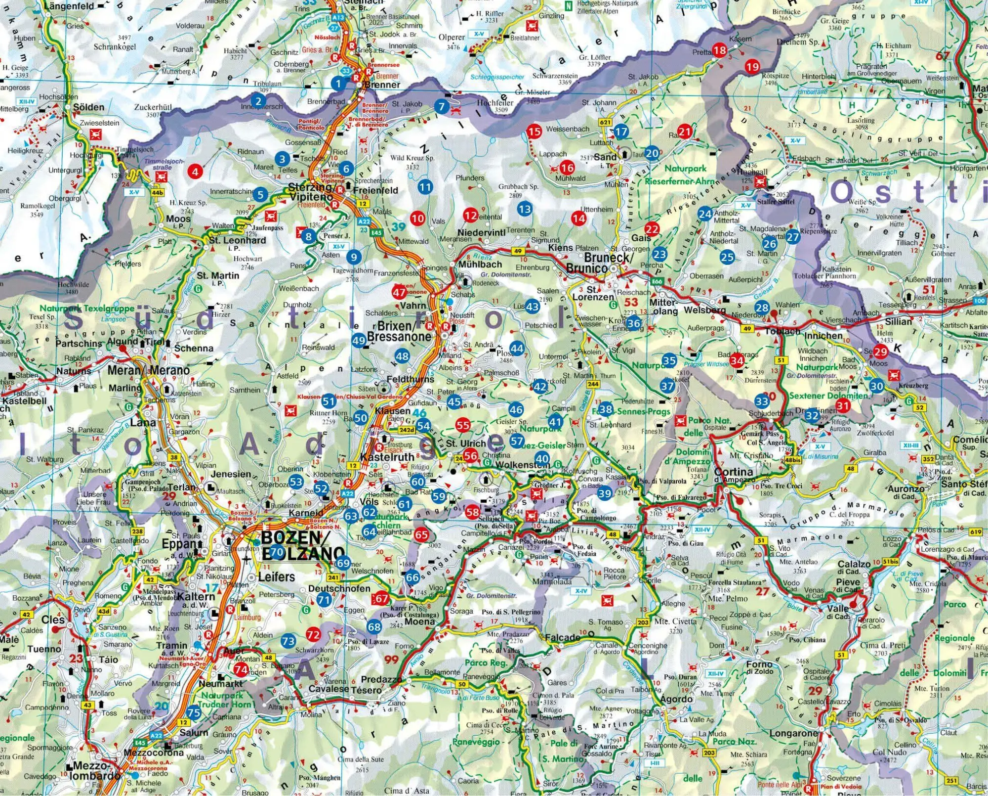 Bild: 9783763334612 | ROTHER Wanderbuch Leichte Wanderungen Südtirol: Eisacktal,...