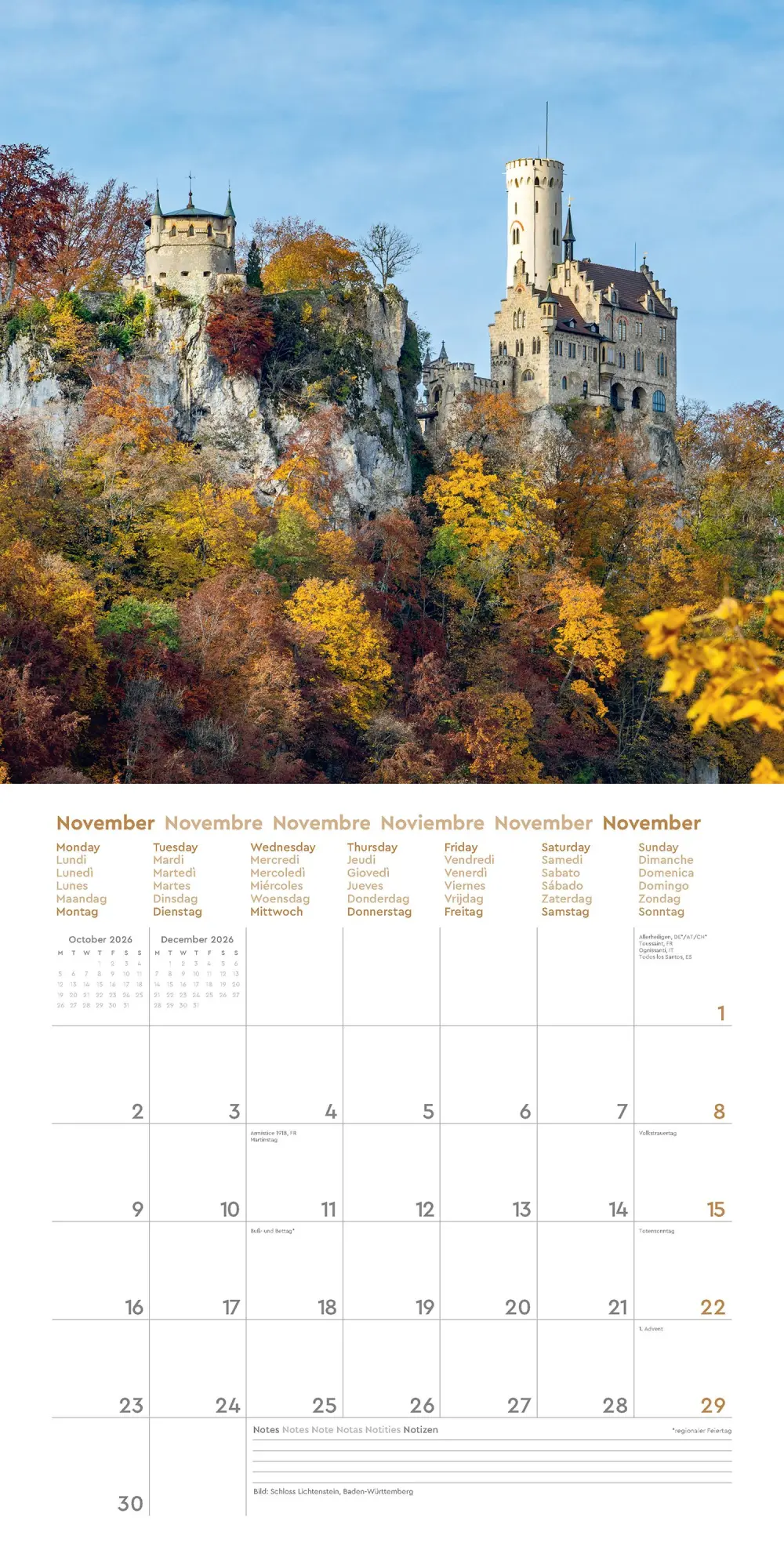 Bild: 9783965914612 | Deutschland - KUNTH Broschurkalender 2026 | Kalender | 28 S. | Deutsch