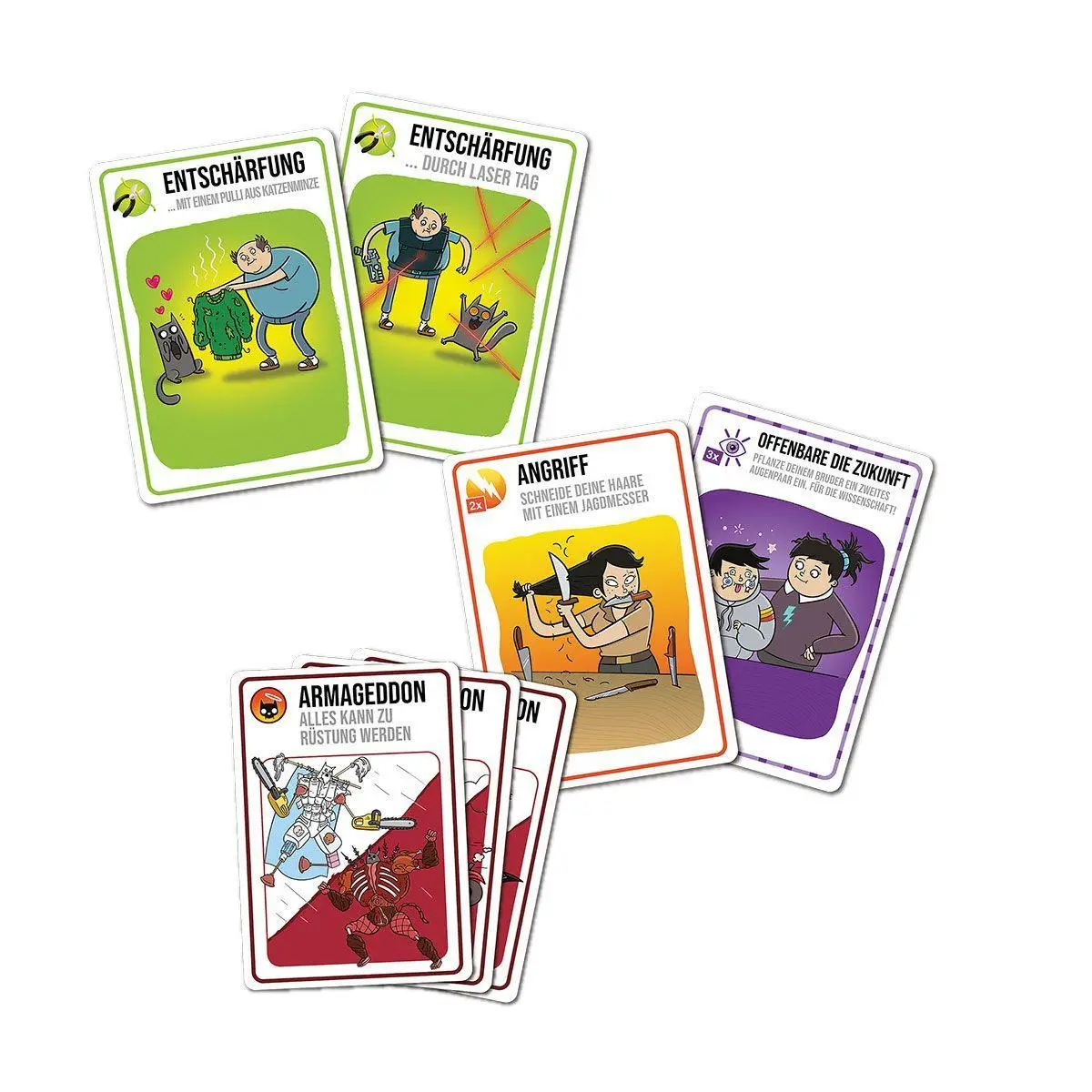 Bild: 810083044712 | Exploding Kittens Good vs Evil | Matthew Inman (u. a.) | Spiel | 2023
