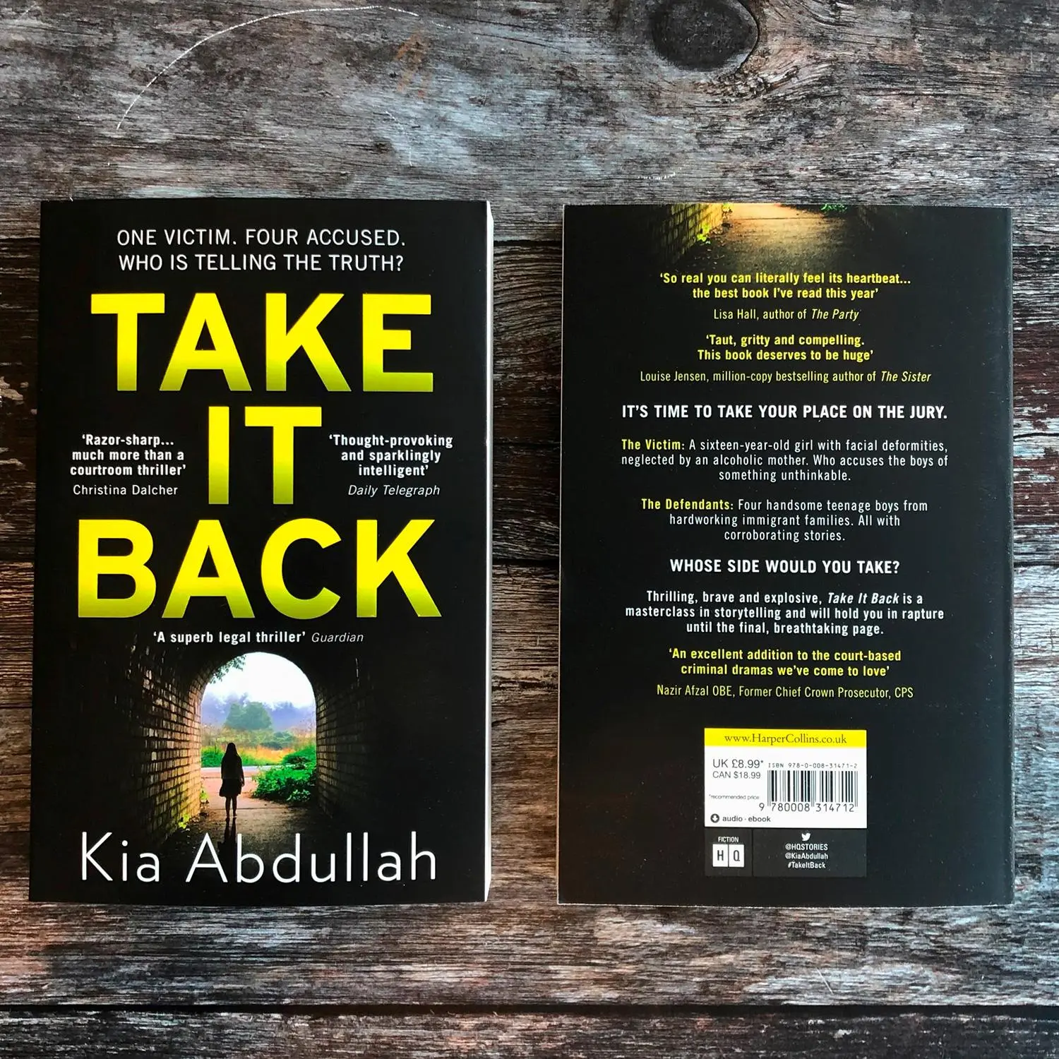 Bild: 9780008314712 | Take It Back | Kia Abdullah | Taschenbuch | Kartoniert / Broschiert
