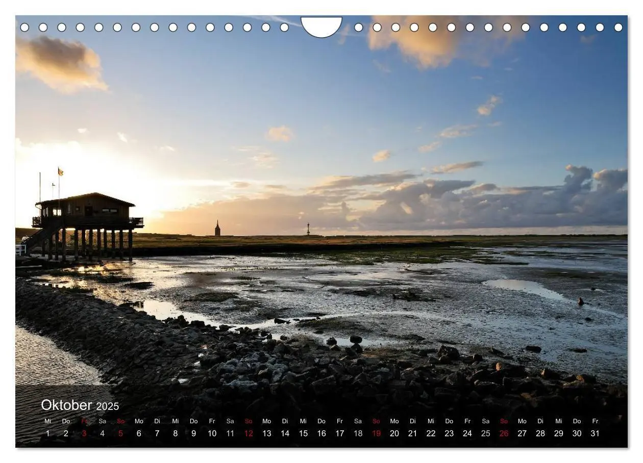 Bild: 9783435634712 | Wangerooge - Eine Perle in der Nordsee. (Wandkalender 2025 DIN A4...