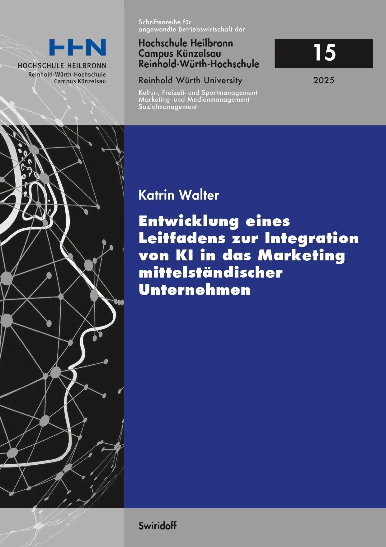 Cover: 9783899294712 | Entwicklung eines Leitfadens zur Integration von KI in das...