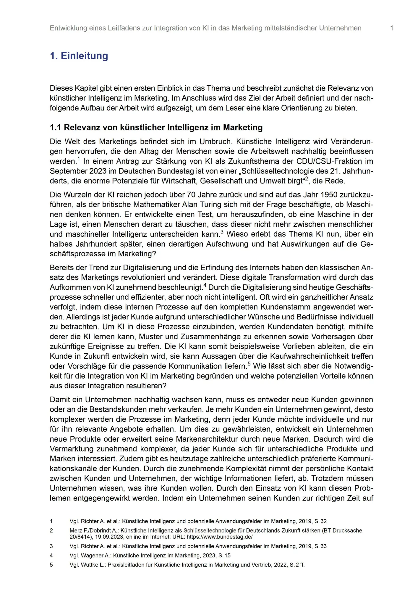 Bild: 9783899294712 | Entwicklung eines Leitfadens zur Integration von KI in das...