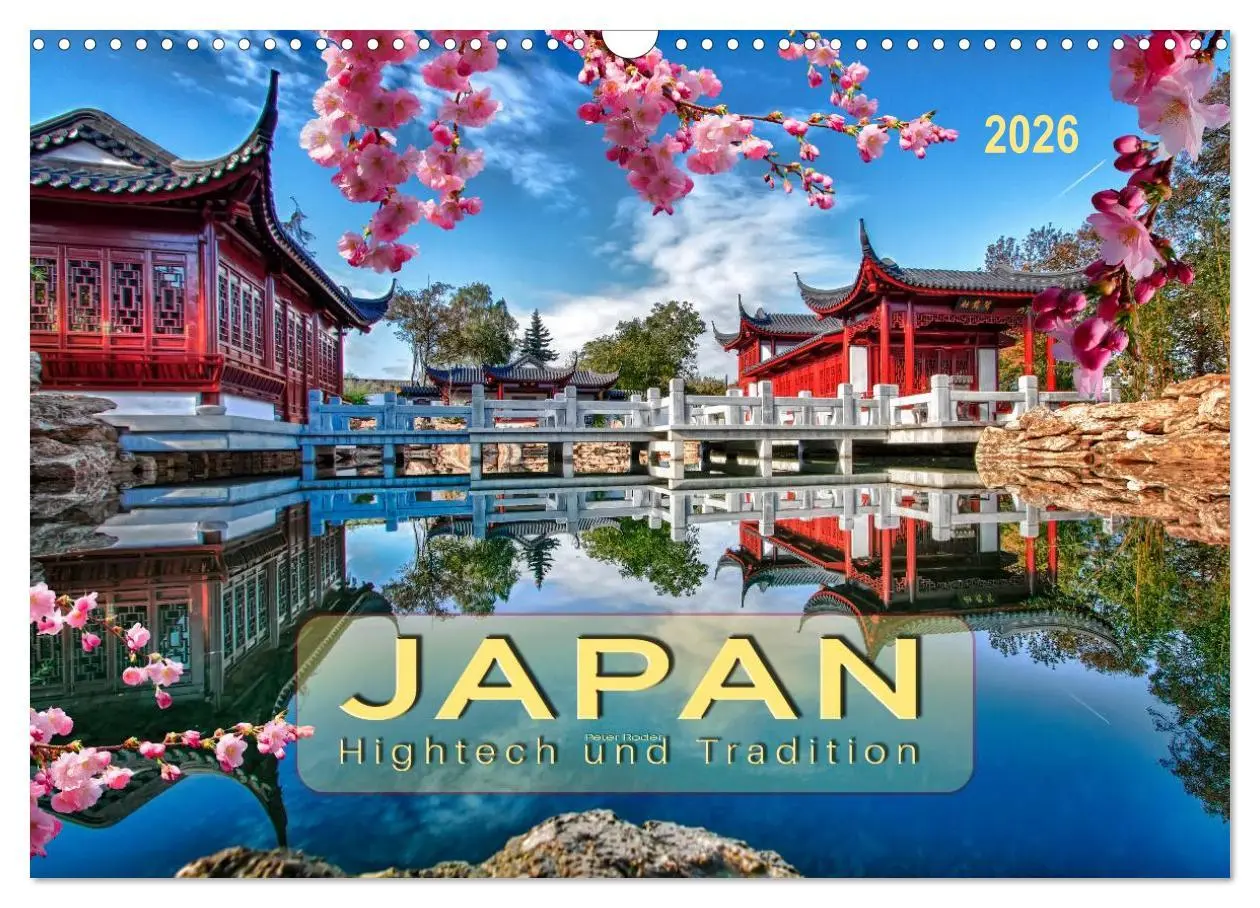 Cover: 9783457954812 | Japan - Hightech und Tradition (Wandkalender 2026 DIN A3 quer),...