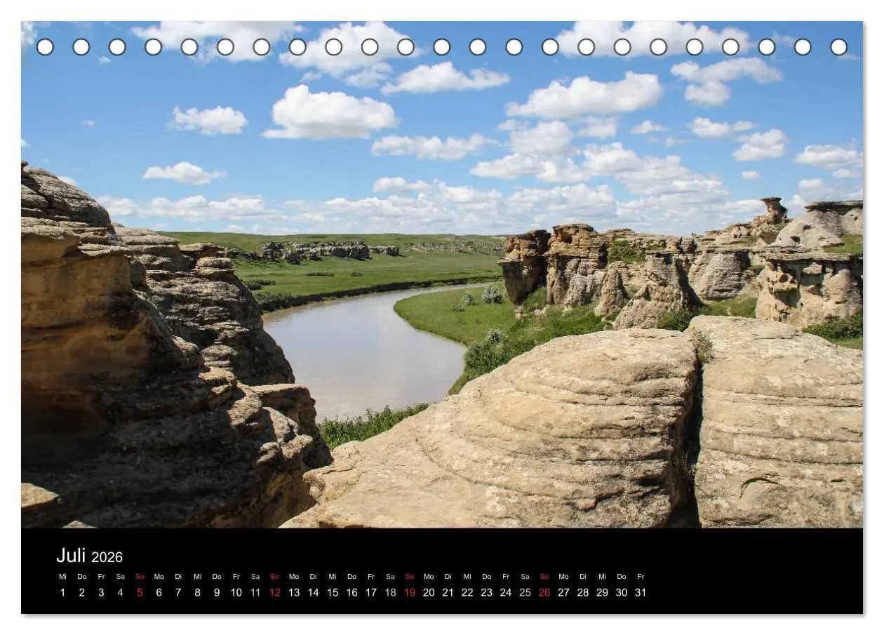 Bild: 9783516114812 | Kanada 2026 (Tischkalender 2026 DIN A5 quer), CALVENDO Monatskalender