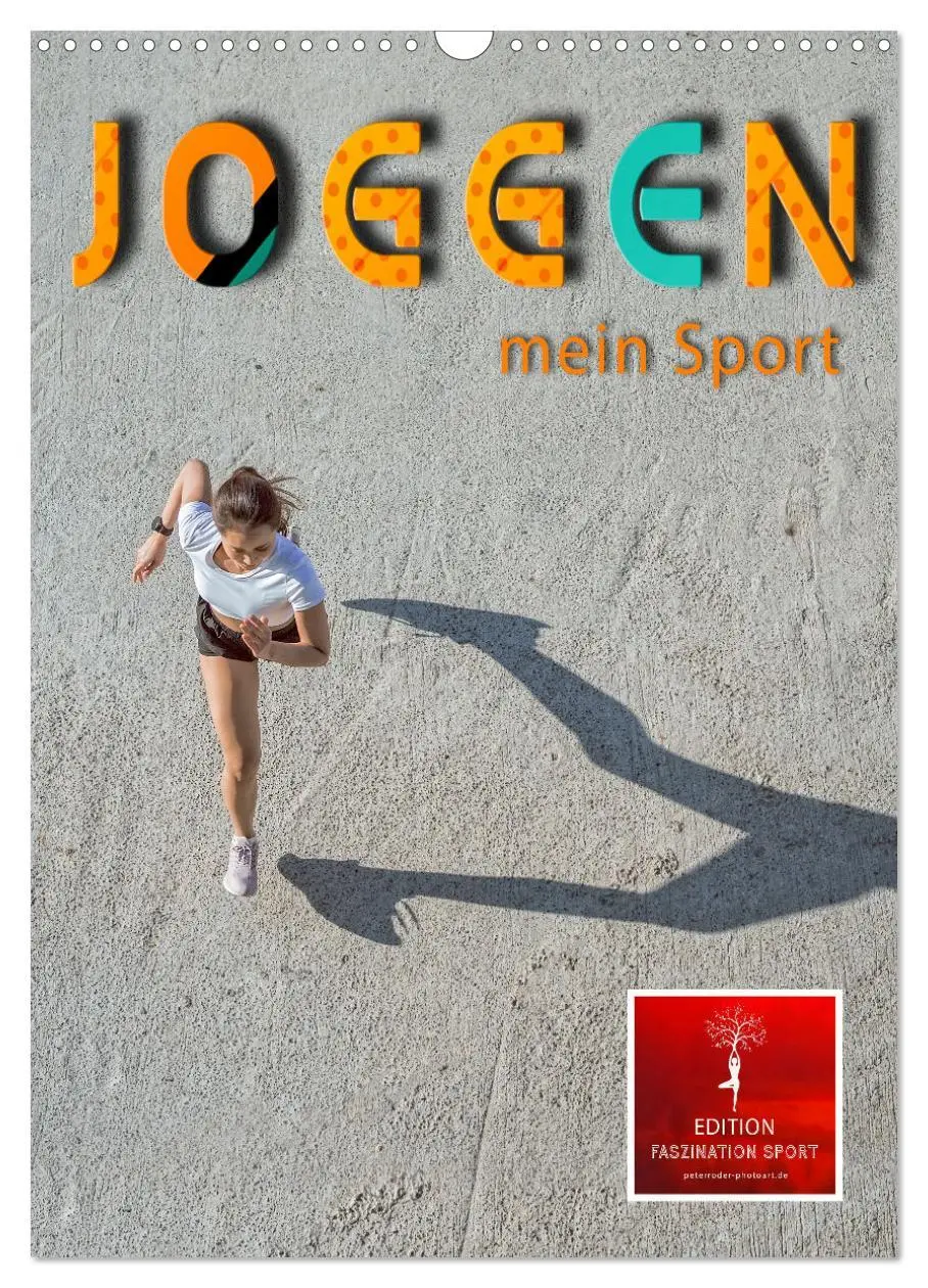Cover: 9783516354812 | Joggen - mein Sport (Wandkalender 2026 DIN A3 hoch), CALVENDO...