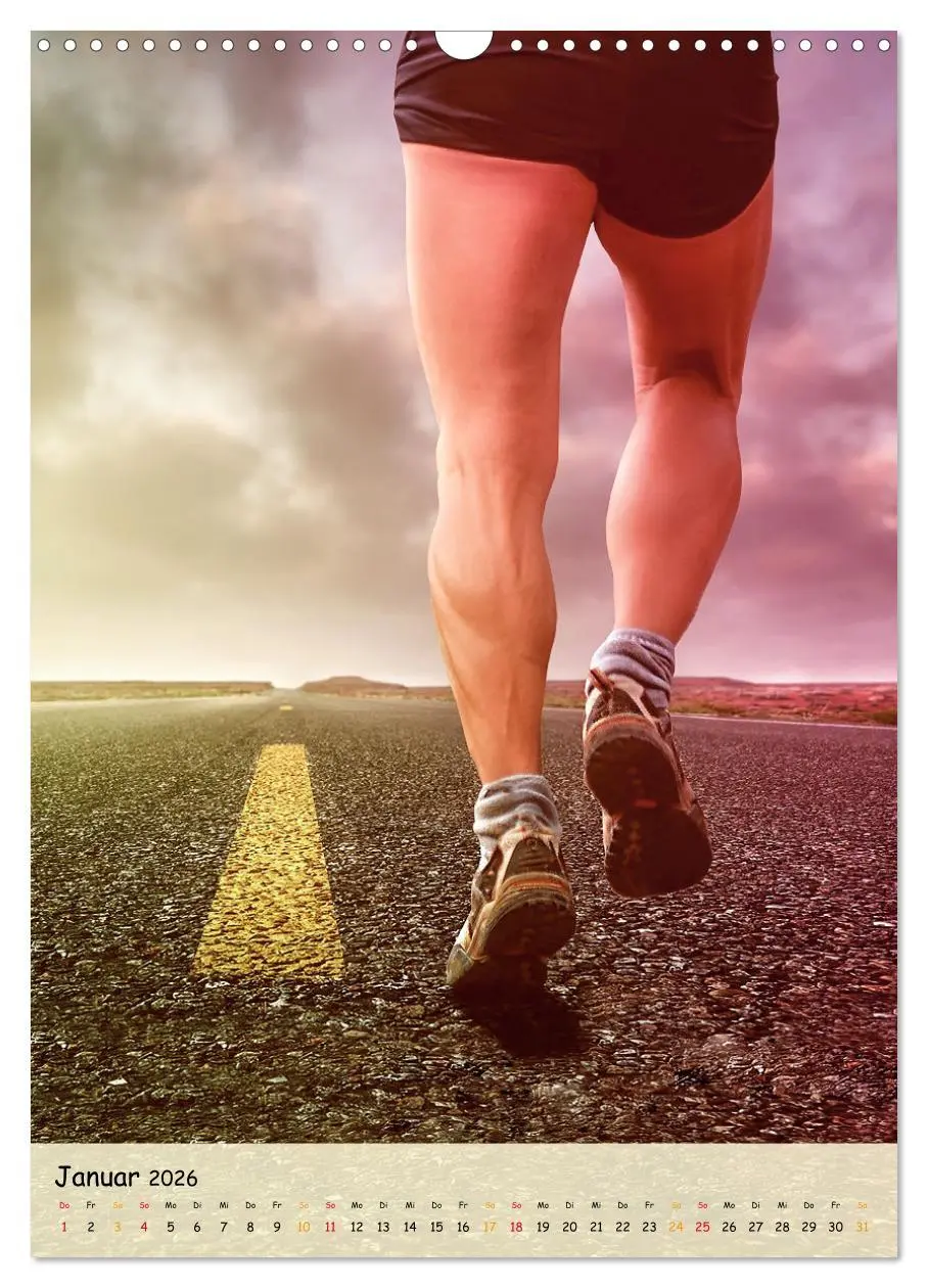 Bild: 9783516354812 | Joggen - mein Sport (Wandkalender 2026 DIN A3 hoch), CALVENDO...