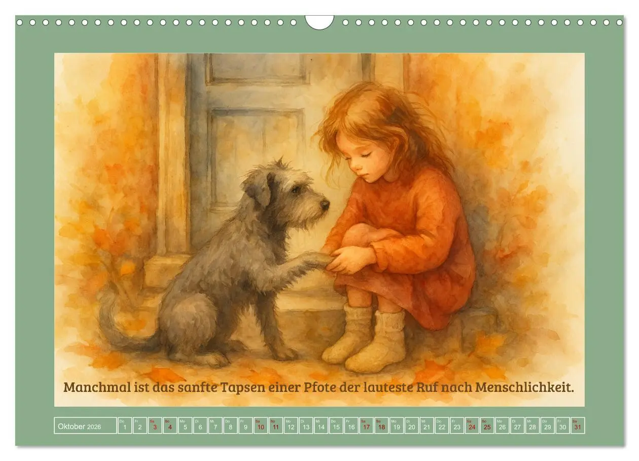 Bild: 9783516594812 | Wenn wir fühlen (Wandkalender 2026 DIN A3 quer), CALVENDO...
