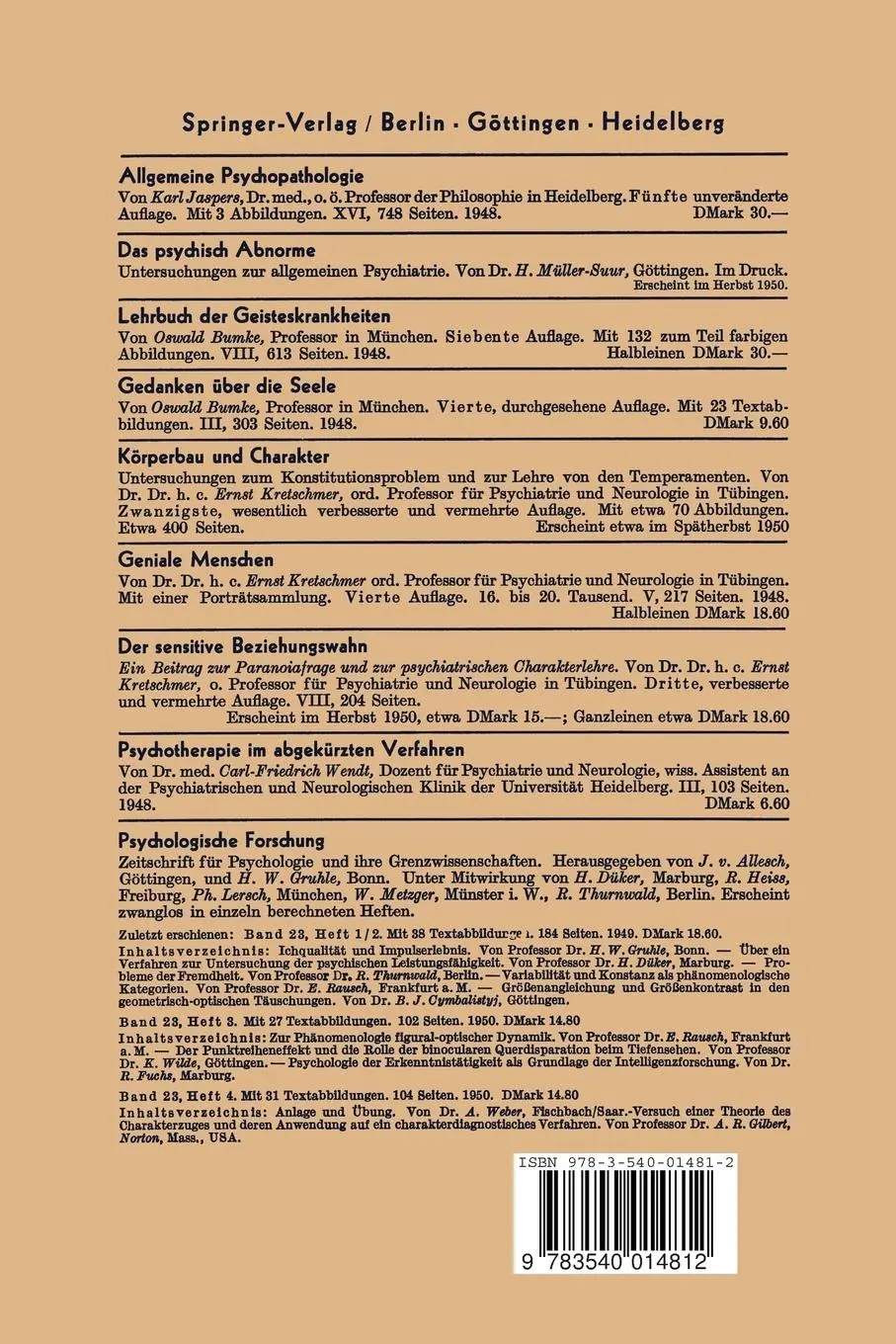Rückseite: 9783540014812 | Metaphysische Probleme der Medizin | P. Matussek | Taschenbuch | x