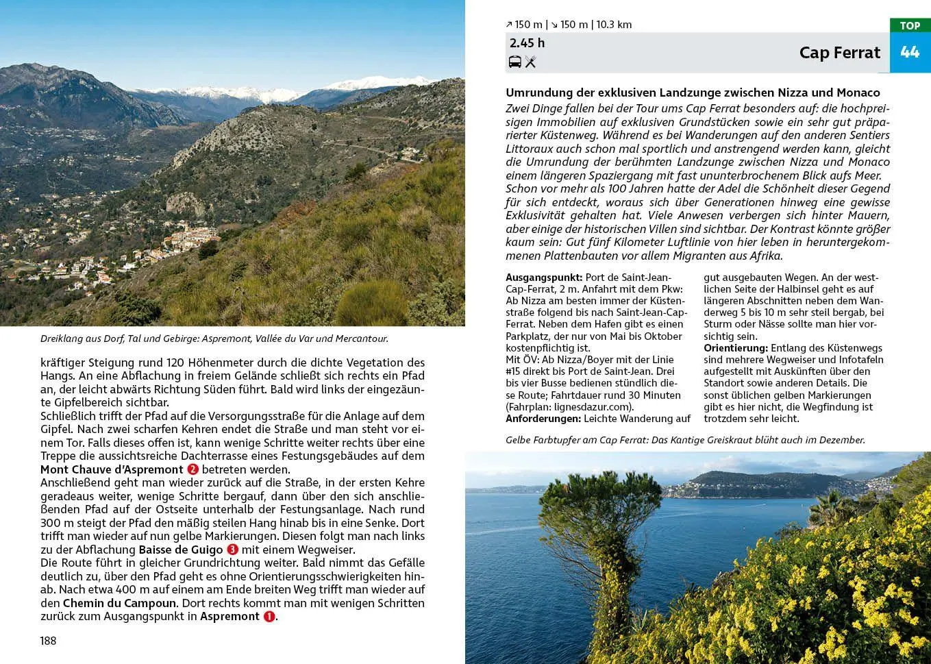 Bild: 9783763314812 | ROTHER Wanderführer Côte d'Azur - mit Nationalpark Calanques: 50...