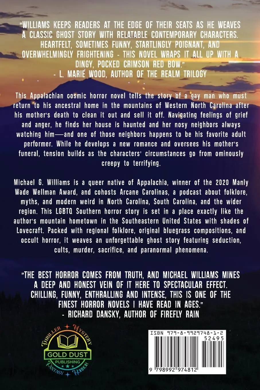 Rückseite: 9798992974812 | Children of Solitude | Michael G. Williams | Taschenbuch | Englisch