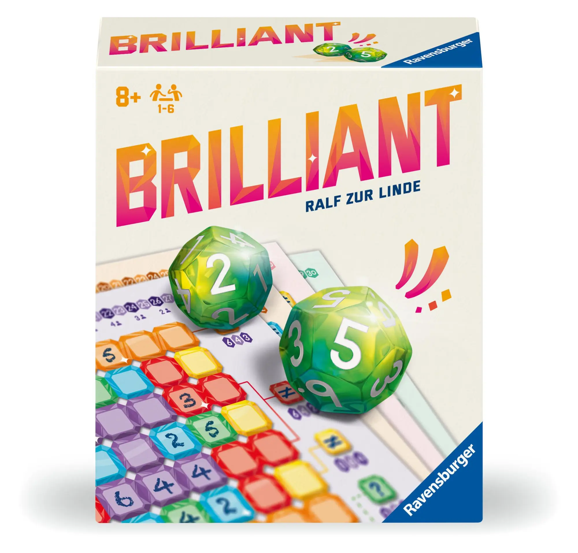 Cover: 4005556234912 | Brilliant - Gesellschaftsspiel &amp; Brettspiel ab 8 Jahre | Linde | Spiel