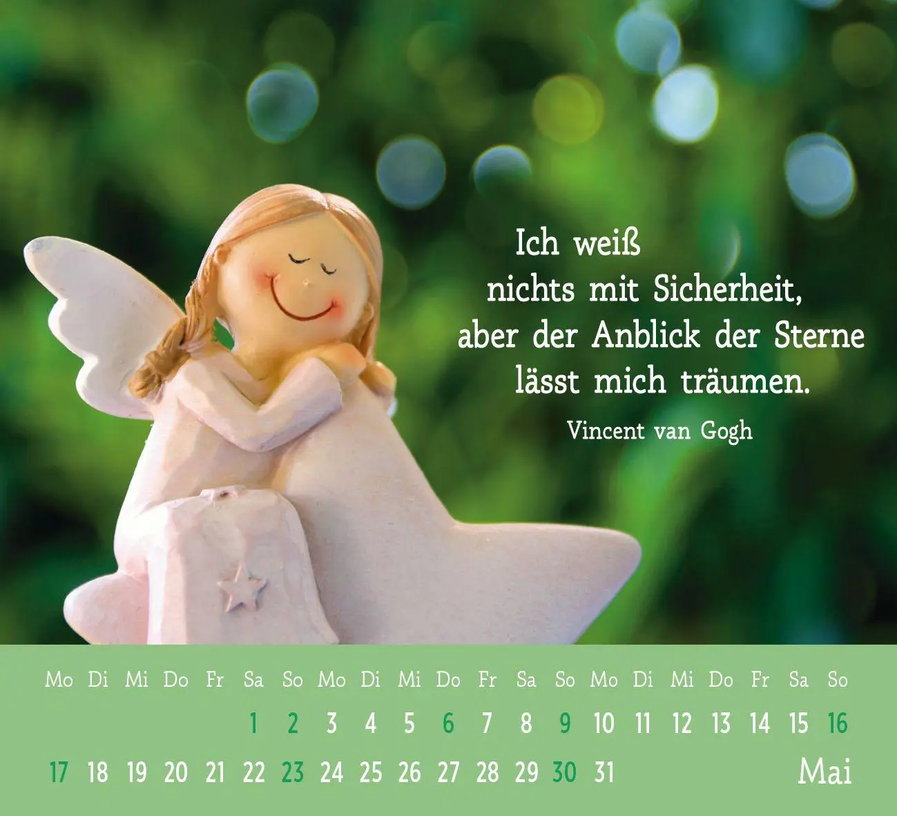 Bild: 4036442014912 | Mini-Kalender 2027: Der kleine Schutzengelkalender | Groh Verlag