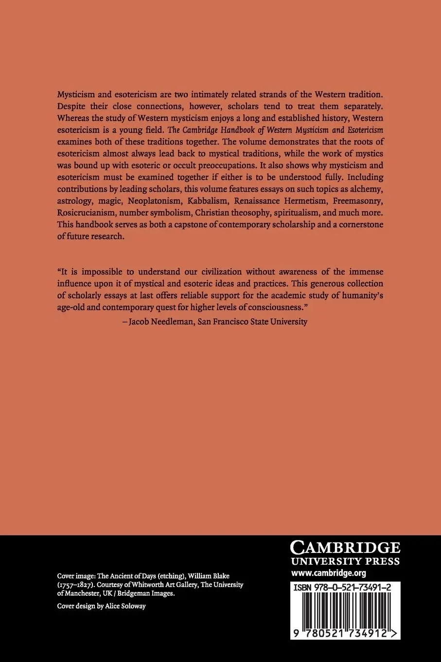 Rückseite: 9780521734912 | The Cambridge Handbook of Western Mysticism and Esotericism | Magee