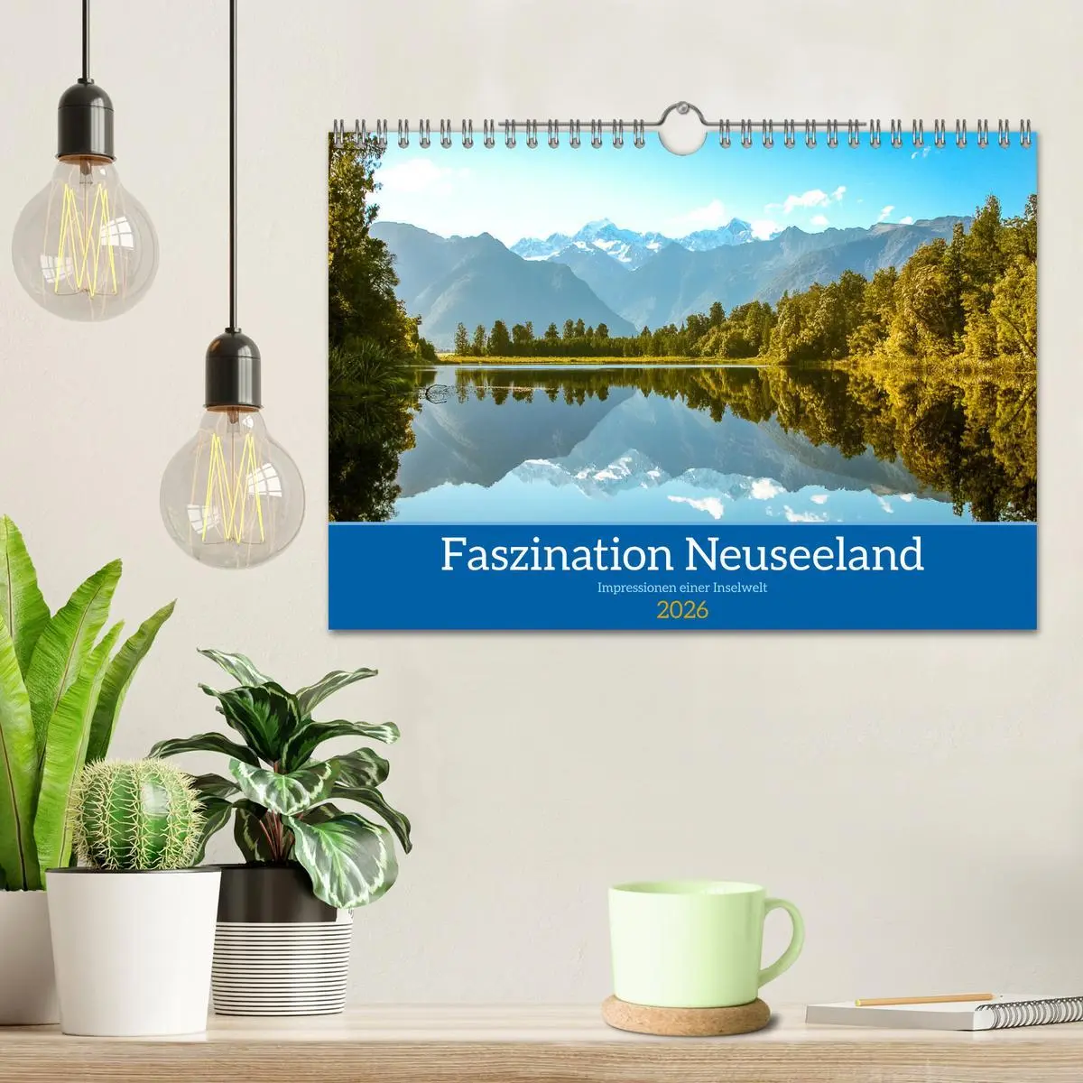 Bild: 9783457564912 | Faszination Neuseeland (Wandkalender 2026 DIN A4 quer), CALVENDO...