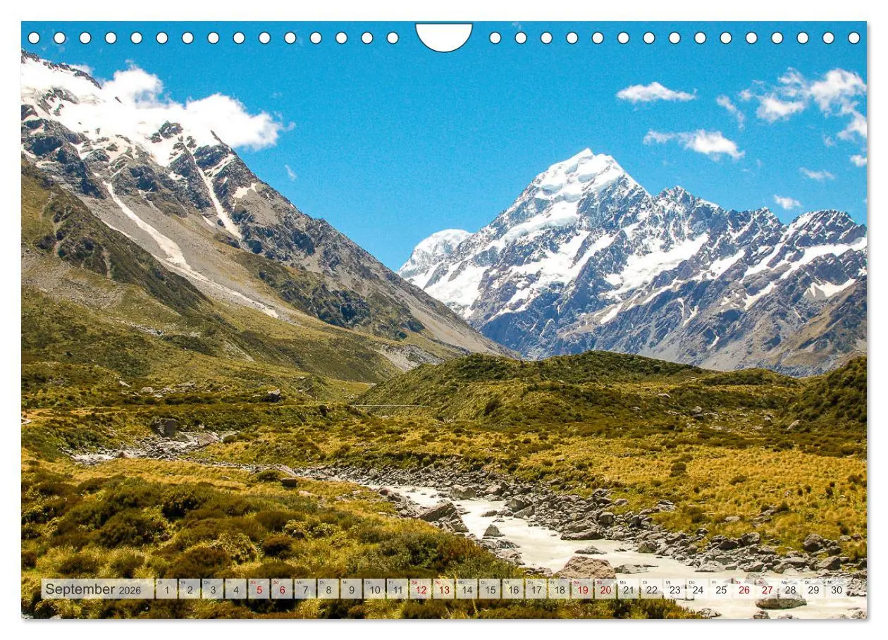 Bild: 9783457564912 | Faszination Neuseeland (Wandkalender 2026 DIN A4 quer), CALVENDO...